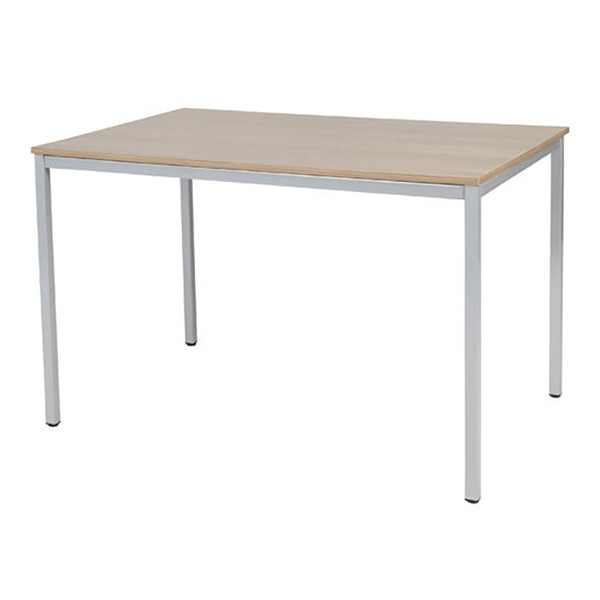 Schaffenburg Domino Basic vergadertafel aluminium frame kersen licht blad 120 x 80 cm DOV-B128-HAVA-M25 415174 - 1
