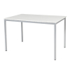 Schaffenburg Domino Basic vergadertafel aluminium frame krijtwit blad 120 x 80 cm 415169 - 1