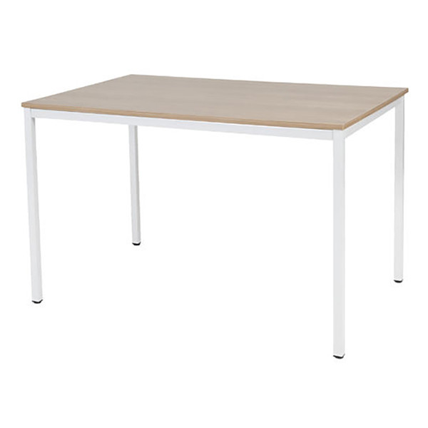 Schaffenburg Domino Basic vergadertafel wit frame kersen licht blad 120 x 80 cm DOV-B128-HAVW-M25 415199 - 1