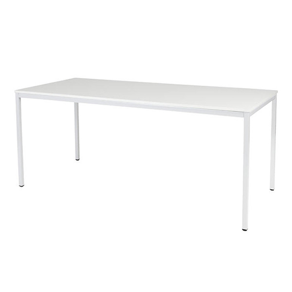 Schaffenburg Domino Basic vergadertafel wit frame krijtwit blad 180 x 80 cm DOV-B188-WIRW-M25 415196 - 1