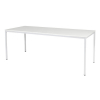 Schaffenburg Domino Basic vergadertafel wit frame krijtwit blad 200 x 80 cm 415197 - 1