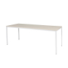 Schaffenburg Domino Basic vergadertafel wit frame lindberg eiken blad 200 x 80 cm 415207 - 1