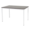 Schaffenburg Domino Basic vergadertafel wit frame logan eiken blad 120 x 80 cm 415209 - 1