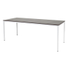 Schaffenburg Domino Basic vergadertafel wit frame logan eiken blad 200 x 80 cm 415212 - 1