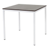 Schaffenburg Domino Basic vergadertafel wit frame logan eiken blad 80 x 80 cm 415208 - 1