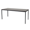 Schaffenburg Domino Basic vergadertafel zwart frame logan eiken blad 180 x 80 cm 415161 - 1