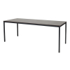 Schaffenburg Domino Basic vergadertafel zwart frame logan eiken blad 200 x 80 cm 415162 - 1