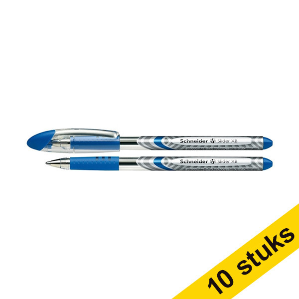 Aanbieding: 10x Schneider Slider Basic XB balpen blauw 217061 - 1