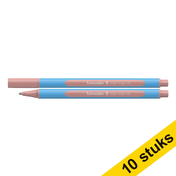 Aanbieding: 10x Schneider Slider Edge Pastel balpen blush 217259 - 1