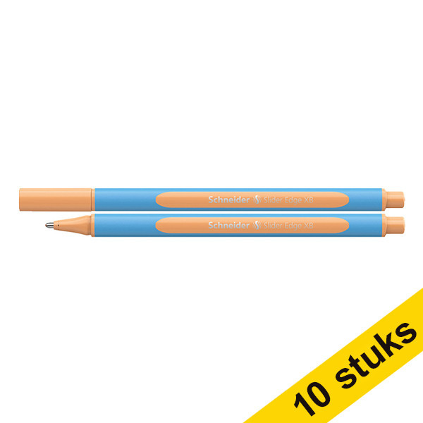 Aanbieding: 10x Schneider Slider Edge Pastel balpen peach 217254 - 1