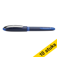 Aanbieding: 10x Schneider balpen Rollerball One Business blauw