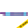 Aanbieding: 10x Schneider balpen Slider Edge XB paars 239965 - 1