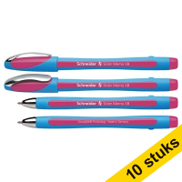 Aanbieding: 10x Schneider balpen Slider Memo XB roze