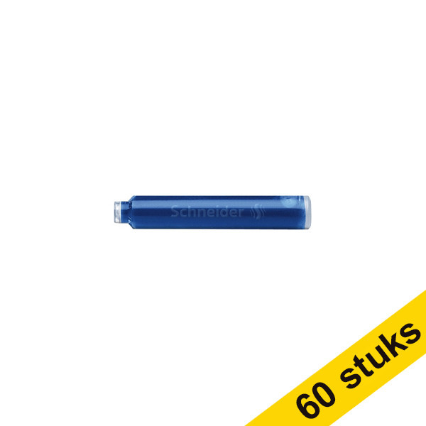 Aanbieding: 10x Schneider inktpatronen koningsblauw (6 stuks) 217241 - 1