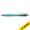 Aanbieding: 5x Schneider balpen Slider Rave XB groen 239956 - 1