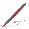 Schneider Loox balpen softgrip rood