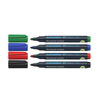 Schneider Maxx 130 permanent marker ronde punt in assorti (4 kleuren) 211035