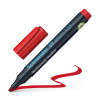 Schneider Maxx 133 permanent marker beitelpunt rood