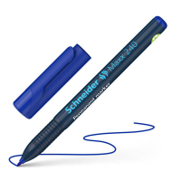 Schneider Maxx 240 permanent marker ronde punt blauw 217022
