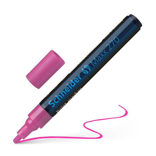 Schneider Maxx 270 lakmarker 1-3 mm roze 211157 - 1