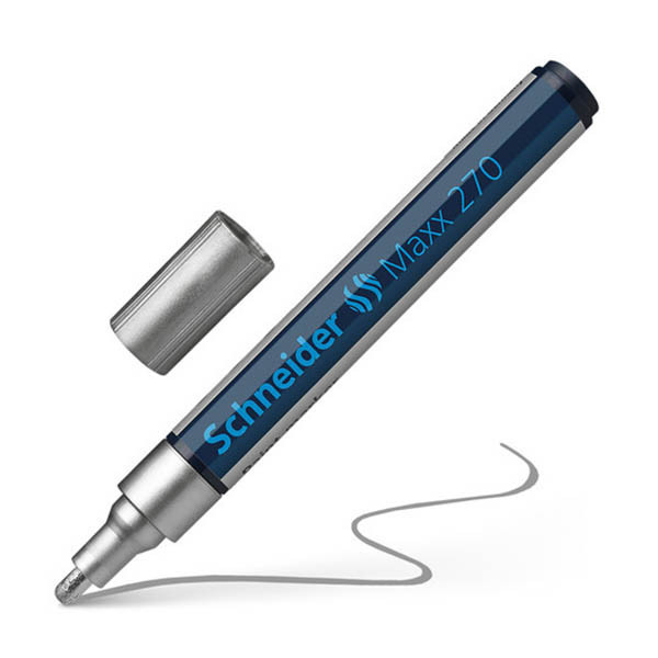 Schneider Maxx 270 lakmarker 1-3 mm zilver 217178 - 1