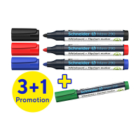 Schneider Maxx 290 whiteboard marker ronde punt in kleur assorti 3+1 gratis 211103