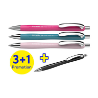 Schneider Rave XB balpen kleur assorti doos 3+1 gratis 210895