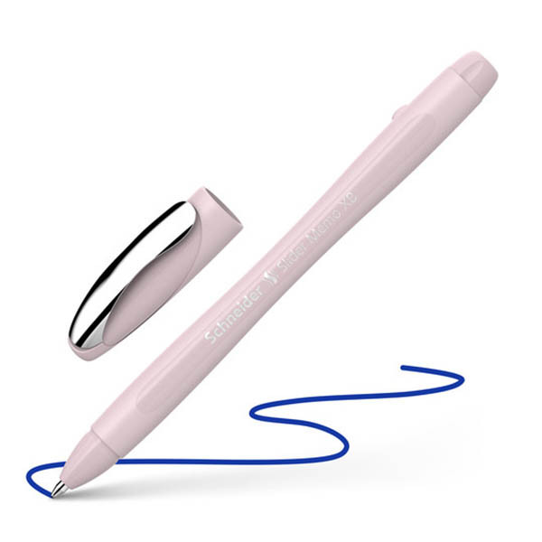 Schneider Slider Memo XB balpen 1,4 mm lichtroze 210898 - 1