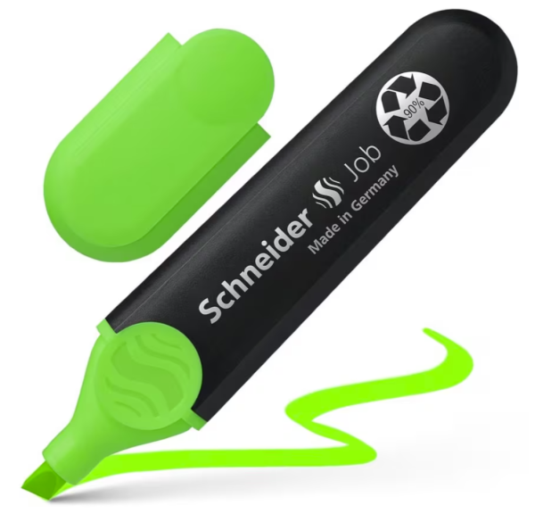 Schneider tekstmarker JOB 150 groen 217040 - 1