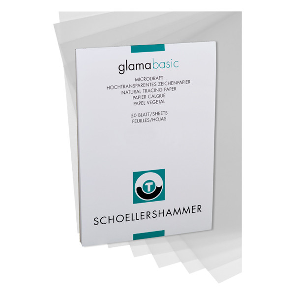 Schoellershammer ontwerpblok 80 gram transparant (50 vel) S870433 226953 - 1