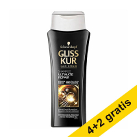 Aanbieding: 6x Schwarzkopf Gliss Kur Ultimate Repair shampoo (250 ml) SSC01194