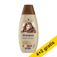 Aanbieding: 6x Schwarzkopf Repair & Care shampoo (400 ml) SSC01199