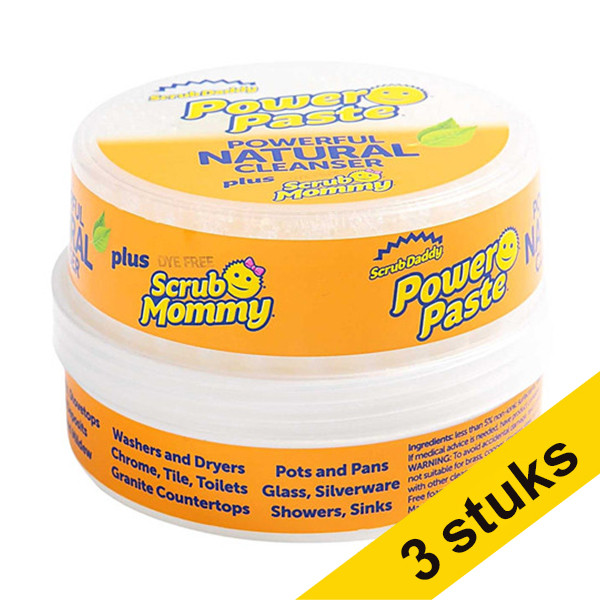 Aanbieding: 3x Scrub Daddy Power Paste schoonmaakmiddel (incl. Scrub Mommy spons) SSC00236 - 1