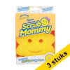 Aanbieding: 3x Scrub Mommy Special Edition lente gele bloem SSC01011 - 1