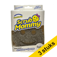 Aanbieding: 3x Scrub Mommy Style Collection spons grijs
