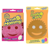 Daddy Caddy houder voor Scrub Daddy sponzen + Scrub Mommy spons roze SSC01068 - 1