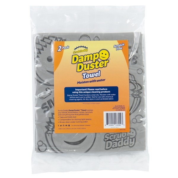 Scrub Daddy Damp Duster Towel grijs (2 stuks)  SSC01063 - 1