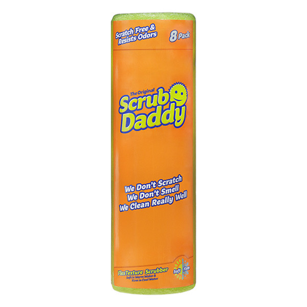 Scrub Daddy Original sponzen geel (8 stuks) SSC01008 - 1