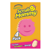 Scrub Mommy sponzen roze (4 stuks)