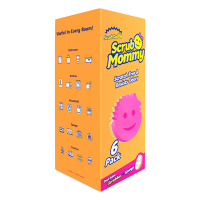 Scrub Mommy sponzen roze (6 stuks)