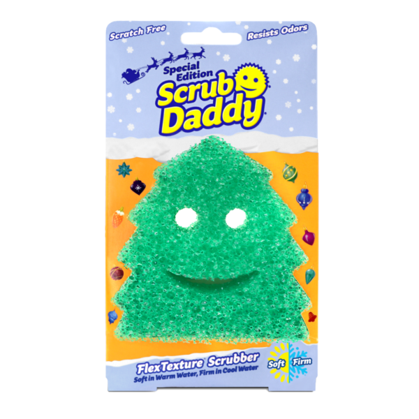 Scrub Daddy Special Edition Kerst kerstboom spons Scrub Daddy 123inkt.nl