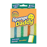 Scrub Daddy Sponge Daddy schuurspons (4 stuks)