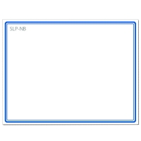 Seiko SLP-NB naamkaartjes blauw 54 x 70 mm (160 etiketten) 42100618 149052