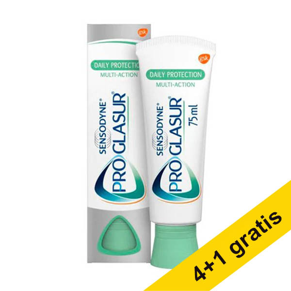 Aanbieding: 5x Sensodyne Proglasur Multi-Action fresh & clean tandpasta (75 ml) SSE05096 - 1