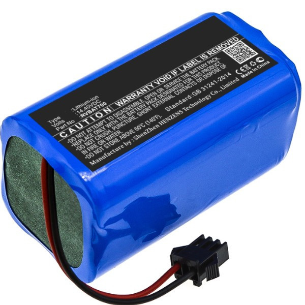 Shark RVBAT700 accu (14.4 V, 2600 mAh, 123accu huismerk) ASH00188 - 1