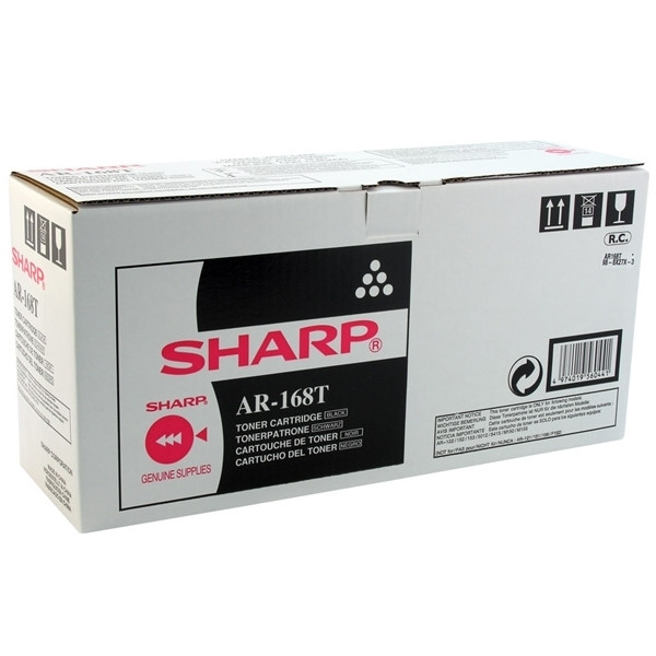 Sharp AR-168LT toner zwart (origineel) AR168LT 082158 - 1
