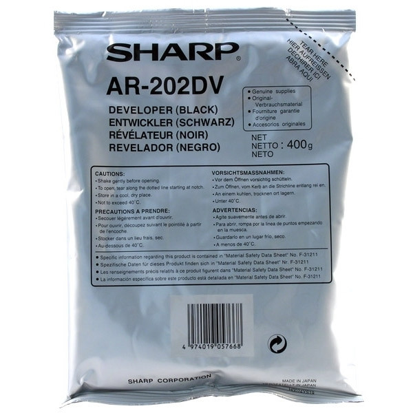 Sharp AR-202DV developer (origineel) ar-202dv sharp ar-202dv Sharp ...