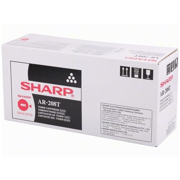 Sharp AR-208T toner zwart (origineel) AR-208T 082330 - 1