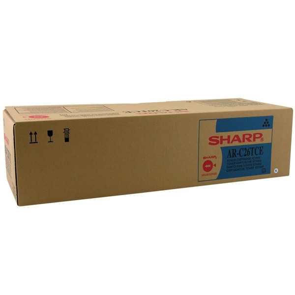 Sharp AR-C26TCE toner cyaan (origineel) AR-C26TCE 082100 - 1