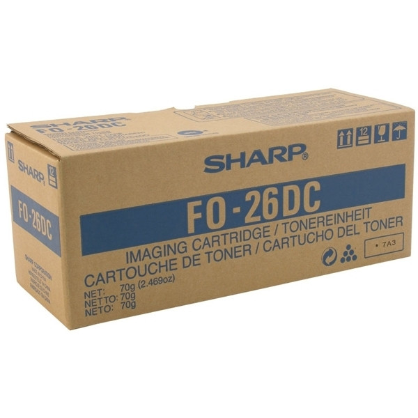Sharp FO-26DC toner zwart (origineel) FO-26DC 082186 - 1